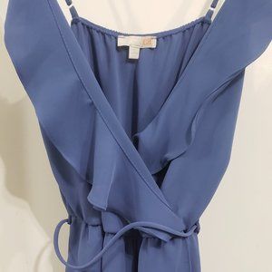 GB blue spaghetti straps dress